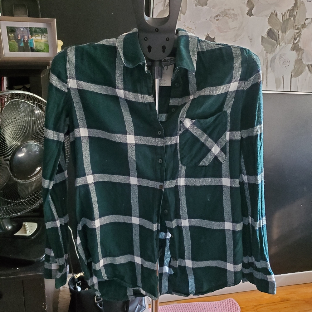🌲Plaid Flanel Button Down🌲